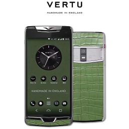 Vertu Constellation X Green Alligator